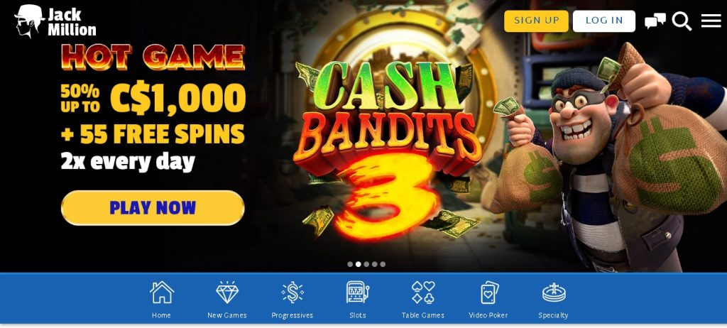 Home page Jackmillion Casino