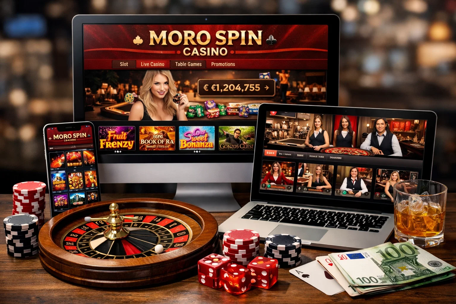 Moro Spin Casino: recensione, giochi, bonus e pagamenti